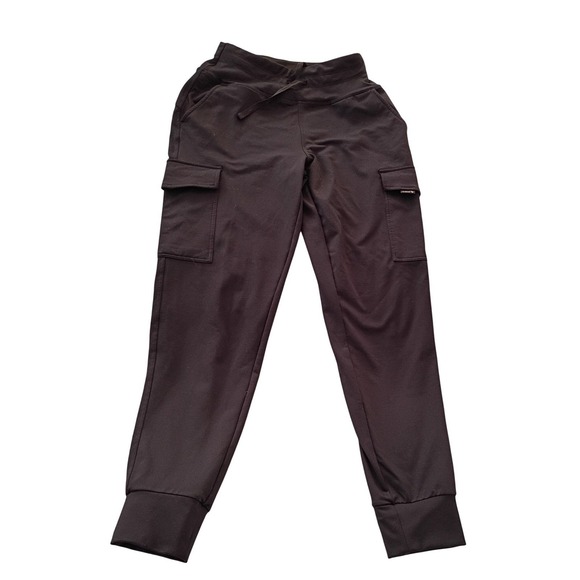 Baleaf Sports Pants - Baleaf Womens Black Cargo Jogger Pants Athletic Workout Lounge Size M